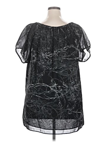 CALVIN KLEIN JEANS Short Sleeve Blouse (view 2)