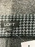 Ann Taylor LOFT Houndstooth Gray Active Pants Size L - photo 7