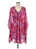 Jennifer Lopez 100% Polyester Pink Kimono Size M - photo 1