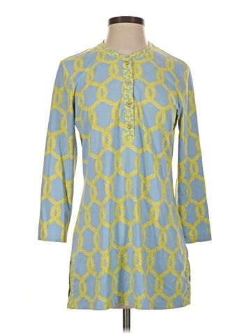 J. McLaughlin 3/4 Sleeve Henley (view 1)