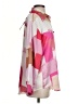 Beulah Style Color Block Pink 3/4 Sleeve Blouse Size S - photo 4