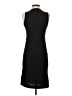 Nine West Solid Black Casual Dress Size S - photo 2