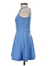 Sally Miller Solid Blue Cocktail Dress Size 10 - photo 5