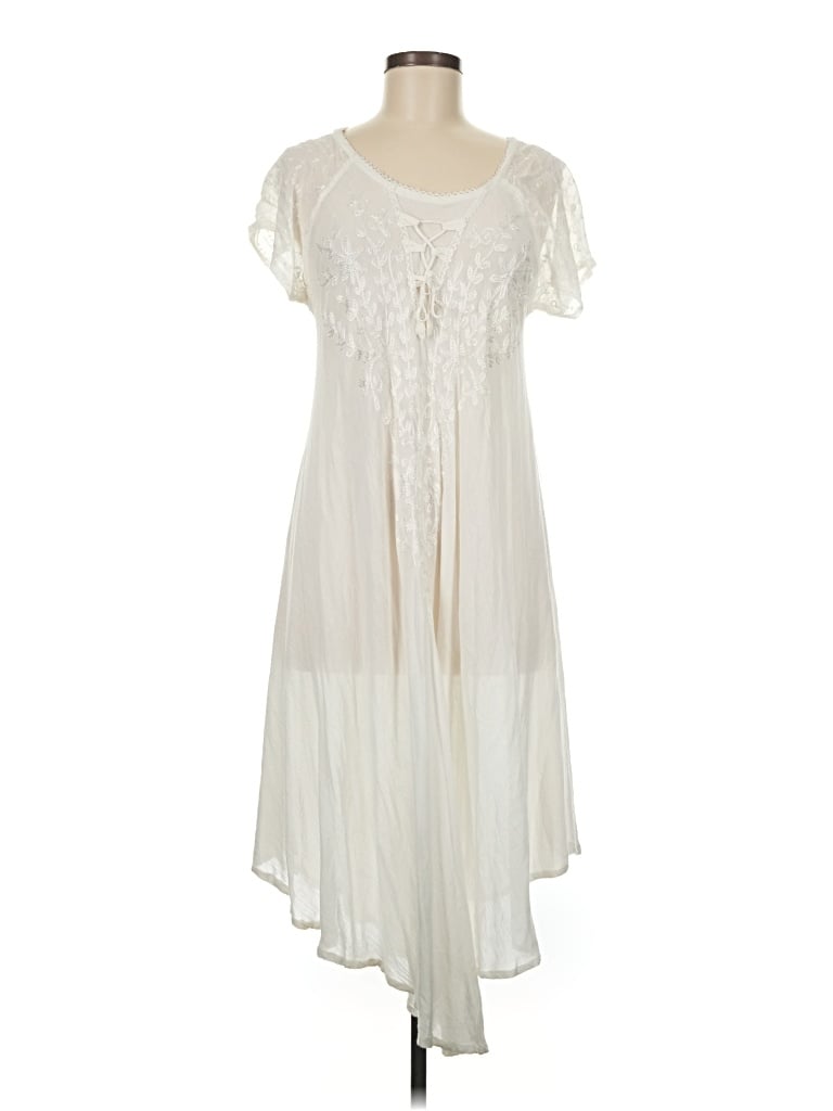 Assorted Brands Casual Dress In Ivory