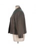 Ellen Tracy Houndstooth Gray Coat Size 14 - photo 5