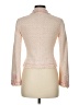 Moschino 100% Cotton Tweed Ivory Blazer Size 8 - photo 2