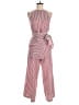 PrettyLittleThing Stripes Red Jumpsuit Size 6 - photo 1