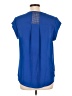 Daniel Rainn 100% Polyester Blue Short Sleeve Blouse Size L - photo 2