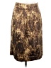J.Crew Animal Print Brown Silk Skirt Size 4 - photo 1