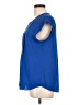 Daniel Rainn 100% Polyester Blue Short Sleeve Blouse Size L - photo 5