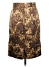 J.Crew Animal Print Brown Silk Skirt Size 4 - photo 2