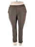 Universal Standard Solid Brown Active Pants Size 22 (L) - photo 1