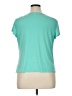 Sunny Leigh Teal Short Sleeve Top Size XL - photo 2