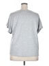 Love Scarlett Hearts Silver Short Sleeve Top Size 2X - photo 2