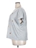 Love Scarlett Hearts Silver Short Sleeve Top Size 2X - photo 5