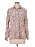 Billy T 100% Lyocell Animal Print Pink Long Sleeve Blouse Size S - photo 1