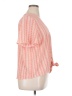 MICHAEL Michael Kors Pink Short Sleeve Blouse Size XL - photo 4