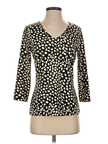 J. McLaughlin 3/4 Sleeve T-Shirt (view 1)