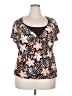 NY Collection Pink Short Sleeve Top Size 2X - photo 1