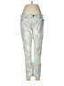 CAbi Paisley Silver Jeans Size 8 - photo 1
