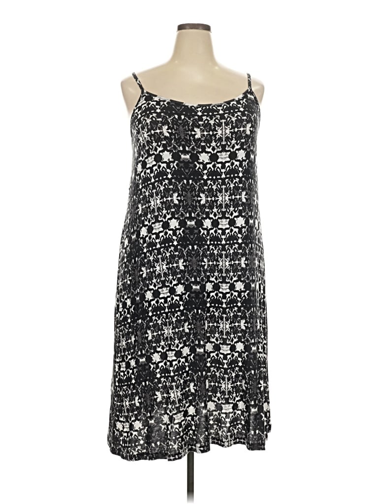 Pre-owned Ellos Casual Dress In Black
