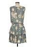 Blue B 100% Rayon Floral Gray Casual Dress Size M - photo 2