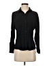 Cosmic Blue Love 100% Rayon Black Cardigan Size S - photo 1