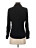 Cosmic Blue Love 100% Rayon Black Cardigan Size S - photo 2