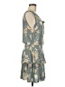 Blue B 100% Rayon Floral Gray Casual Dress Size M - photo 4