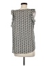 Vince Camuto Gray Sleeveless Blouse Size M - photo 2