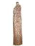 Mac Duggal 100% Polyester Gold Cocktail Dress Size 14 - photo 5