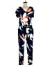 Cuddl Duds Tropical Blue Jumpsuit Size M - photo 1