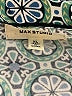 Max Studio Print Teal Casual Dress Size XL - photo 7
