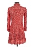 J.Crew 100% Viscose Hearts Red Casual Dress Size XXS (petite) - photo 2