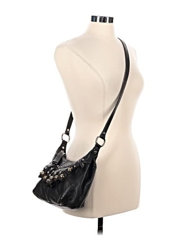 B Makowsky Leather Crossbody Bag (view 2)