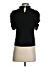 CeCe Black Short Sleeve Top Size XS - photo 2