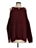 Elan 100% Acrylic Burgundy Pullover Sweater Size S - photo 1