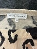 White + Warren 100% Cashmere Animal Print Ivory Cashmere Pullover Sweater Size XS - photo 7
