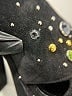 Prada Stars Black Sandals Size EU 37 1/2 - photo 3