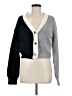 Almost Famous Color Block Gray Cardigan Size M - photo 1