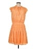 Current Air 100% Polyester Orange Casual Dress Size M - photo 1