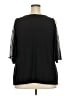 MSK Black Sleeveless Blouse Size 3X - photo 2