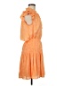 Current Air 100% Polyester Orange Casual Dress Size M - photo 4