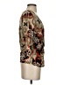 Brittany Black Brown 3/4 Sleeve Blouse Size S - photo 4