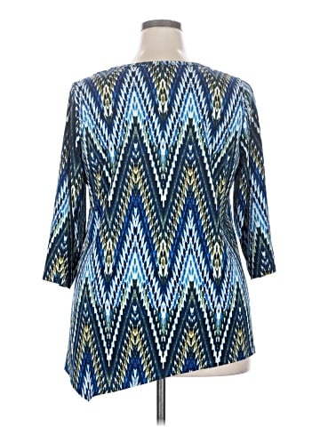 Karen Kane 3/4 Sleeve T-Shirt (view 2)