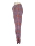 Free People Plaid Purple Casual Pants Size 2 - photo 5