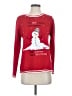 Holiday Time 100% Acrylic Red Pullover Sweater Size S - photo 1