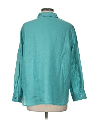 J.Jill 3/4 Sleeve Button-Down Shirt (view 2)