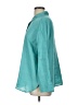 J.Jill Teal 3/4 Sleeve Button-Down Shirt Size Lg Petite - photo 5