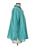 J.Jill Teal 3/4 Sleeve Button-Down Shirt Size Lg Petite - photo 4